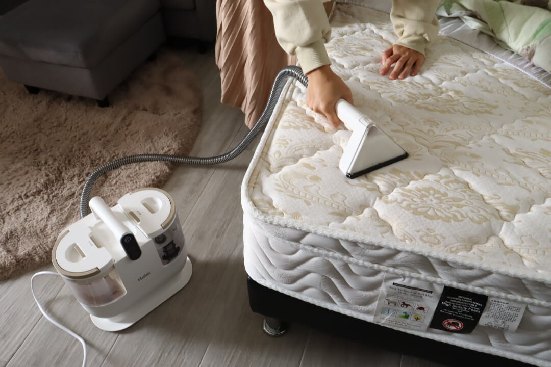【Haier海爾】白小梅防黴織物清潔機r6-床墊上肉眼看不見的塵蟎