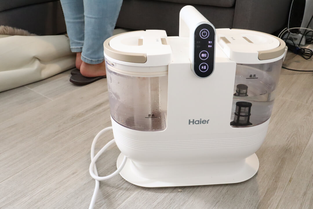 【Haier海爾】白小梅防黴織物清潔機r6-水溫可選兩種溫度
